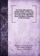 The West India question plainly stated : and the only practical remedy considered: in a letter to the Right Hon. Henry Goulburn, chancellor of the Exchequer, Dwarris, Fortunatus, Sir, 1786-1860,Goulburn, Henry, 1784-1856 
