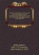History of the affairs of church and state in Scotland, from the beginning of the Reformation to the year 1568. With biographical sketch, notes, and index. 1, Keith, Robert, 1681-1757,Lawson, John Parker, d. 1852 
