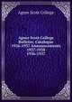 Agnes Scott College Bulletin: Catalogue 1936-1937 Announcements 1937-1938. 1936-1937, Agnes Scott College 