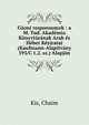 G?oni responsumok : a M. Tud. Akad?mia K?nyvt?r?nak Arab ?s H?ber K?ziratai (Kaufmann-Alapitv?ny 593/C 1.2. sz.) Alapj?n, Kis, Chaim 