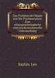 Das Problem der Magie und die Psychoanalyse. Eine ethnopsychologische und psychoanalytische Untersuchung., Kaplan, Leo 