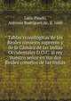 Tablas cronologicas de los Reales consejos supremo y de la Camara de las Indias Occidentales D.O.C. al rey nuestro senor en sus dos Reales consejos de las Indias, Le?n Pinelo, Antonio Rodr?guez de, d. 1660 