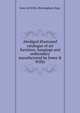 Abridged illustrated catalogue of art furniture, hangings and embroidery manufactured by Jones & Willis., Jones &amp; Willis (Birmingham, Eng.) 