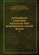 Aristophanis comoediae auctoritate libri praeclarissimi saeculi decimi. 1, Aristophanis Ranae 
