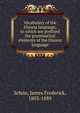 Vocabulary of the Haussa language; to which are prefixed the grammatical elements of the Haussa language, Sch?n, James Frederick, 1803-1889 