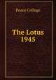 The Lotus. 1945, Peace College 