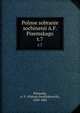 Полное собрание сочинений, Pisemskii, A. F. (Aleksei Feofilaktovich), 1820-1881 