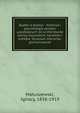 Dyabe w poezyi : historya i psychologia postaci uosabiajcych zo w literaturze piknej wszystkich narod?w i wiek?w. Studyum literacko-por?wnawcze, Matuszewski, Ignacy, 1858-1919 
