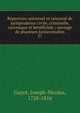 R?pertoire universel et raisonn? de jurisprudence civile, criminelle, canonique et b?n?ficiale ; ouvrage de plusieurs jurisconsultes, Guyot, Joseph-Nicolas, 1728-1816 