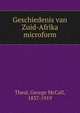 Geschiedenis van Zuid-Afrika microform, Theal, George McCall 