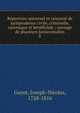 R?pertoire universel et raisonn? de jurisprudence civile, criminelle, canonique et b?n?ficiale ; ouvrage de plusieurs jurisconsultes, Guyot, Joseph-Nicolas, 1728-1816 