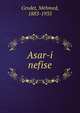 Asar-i nefise, Cevdet, Mehmed, 1883-1935 