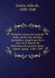 Primeiro roteiro da costa da India, desde Goa at? Dio; narrando a viagem que fez o vice-rei D. Garcia de Noronha, em soccorro desta ultima cidade, 1538-1539, Castro, Jo?o de, 1500-1548 
