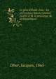 Le p?re d'?mile Zola : les pr?tendues lettres Combes (Lettre ? M. le procureur de la R?publique), Dhur, Jacques, 1865- 
