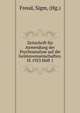 Zeitschrift fur Anwendung der Psychoanalyse auf die Geisteswissenschaften. IX 1923 Heft 1, Sigmund Freud 