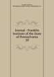 Journal - Franklin Institute of the State of Pennsylvania. 20, Franklin Institute, Philadelphia,Franklin Institute (Philadelphia, Pa.) 