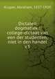 Dictaten dogmatiek : college-dictaat van een der studenten, niet in den handel. v.5, Abraham Kuyper 