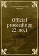 Official proceedings. 22, no.1, Canadian Railway Club, Montreal 