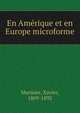 En Amerique et en Europe microforme, Marmier, Xavier, 1809-1892 