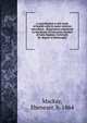 A contribution to the study of double salts in water solution microform : dissertation submitted to the Board of University Studies of John Hopkins University for degree of philosophy, Mackay, Ebenezer, b. 1864 