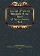 Journal - Franklin Institute of the State of Pennsylvania. 144, Franklin Institute, Philadelphia,Franklin Institute (Philadelphia, Pa.) 