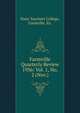 Farmville Quarterly Review. 1936: Vol. 1, No. 2 (Nov.), State Teachers College, Farmville, Va. 