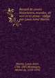 Recueil de contes historiettes, morales, en vers et en prose : r?dig? par Louis Aim? Martin, Martin, Louis Aim?, 1786-1847,Montaigne, Michel de, 1533-1592 