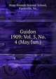 Guidon. 1909: Vol. 5, No. 4 (May/Jun.), State Female Normal School, Farmville, Va. 
