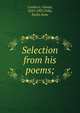 Selection from his poems;, Giosue Carducci 