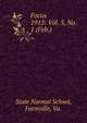 Focus. 1915: Vol. 5, No. 1 (Feb.), State Normal School, Farmville, Va. 