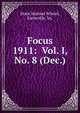 Focus. 1911: Vol. I, No. 8 (Dec.), State Normal School, Farmville, Va. 