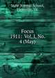 Focus. 1911: Vol. I, No. 4 (May), State Normal School, Farmville, Va. 