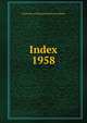 Index. 1958, University of Massachusetts at Amherst 