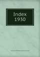 Index. 1930, University of Massachusetts at Amherst 