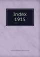 Index. 1915, University of Massachusetts at Amherst 