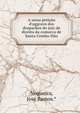 A nona peti??o d'aggravo dos despachos do juiz de direito da comarca de Santa Comba-D?o, Nogueira, Jos? Ramos.* 