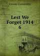 Lest We Forget 1914. 6, Union University 