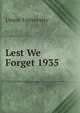 Lest We Forget 1935, Union University 