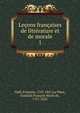 Lecons francaises de litterature et de morale, No?l, Fran?ois, 1755-1841,La Place, Guislain Fran?ois Marie de, 1757-1823 