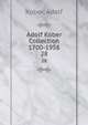 Adolf Kober Collection 1700-1956. 28, Kober, Adolf 