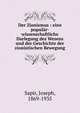 Der Zionismus : eine popul?r-wissenschaftliche Darlegung des Wesens und der Geschichte der zionistischen Bewegung, Sapir, Joseph, 1869-1935 