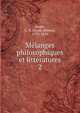 Mlanges philosophiques et littratures. 2, Auger, L.-S. (Louis-Simon), 1772-1829 