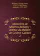 M?moires de Mistriss Bellamy : actrice du th??tre de Covent-Garden, Bellamy, George Anne, 1731?-1788,Thiers, Adolphe, 1797-1877 