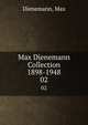 Max Dienemann Collection 1898-1948. 02, Dienemann, Max 