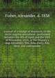 Journal of a voyage of discovery, to the Arctic regions microform : performed between the 4th of April and the 18th of November, 1818, in His Majesty's ship Alexander, Wm. Edw. Parry, Esq. lieut. and commander, Fisher, Alexander, d. 1838 