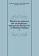 Th?orie des peines et des r?compenses : extraits des manuscrits de J?r?mie Bentham, Bentham, Jeremy 