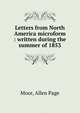 Letters from North America microform : written during the summer of 1853, Moor, Allen Page 