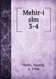 Mehir-i slm. 3-4, Vehbi, Hamid, d. 1904 