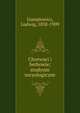 Chorwaci i Serbowie; studyum socyologiczne, Gumplowicz, Ludwig, 1838-1909 