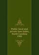 Public-local and private laws index, North Carolina. 1900, North Carolina. Secretary of State,University of North Carolina at Chapel Hill. Institute of Government 